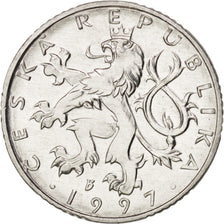 Czech Republic, 50 Haleru, 1997, MS(65-70), Aluminum, KM:3.1