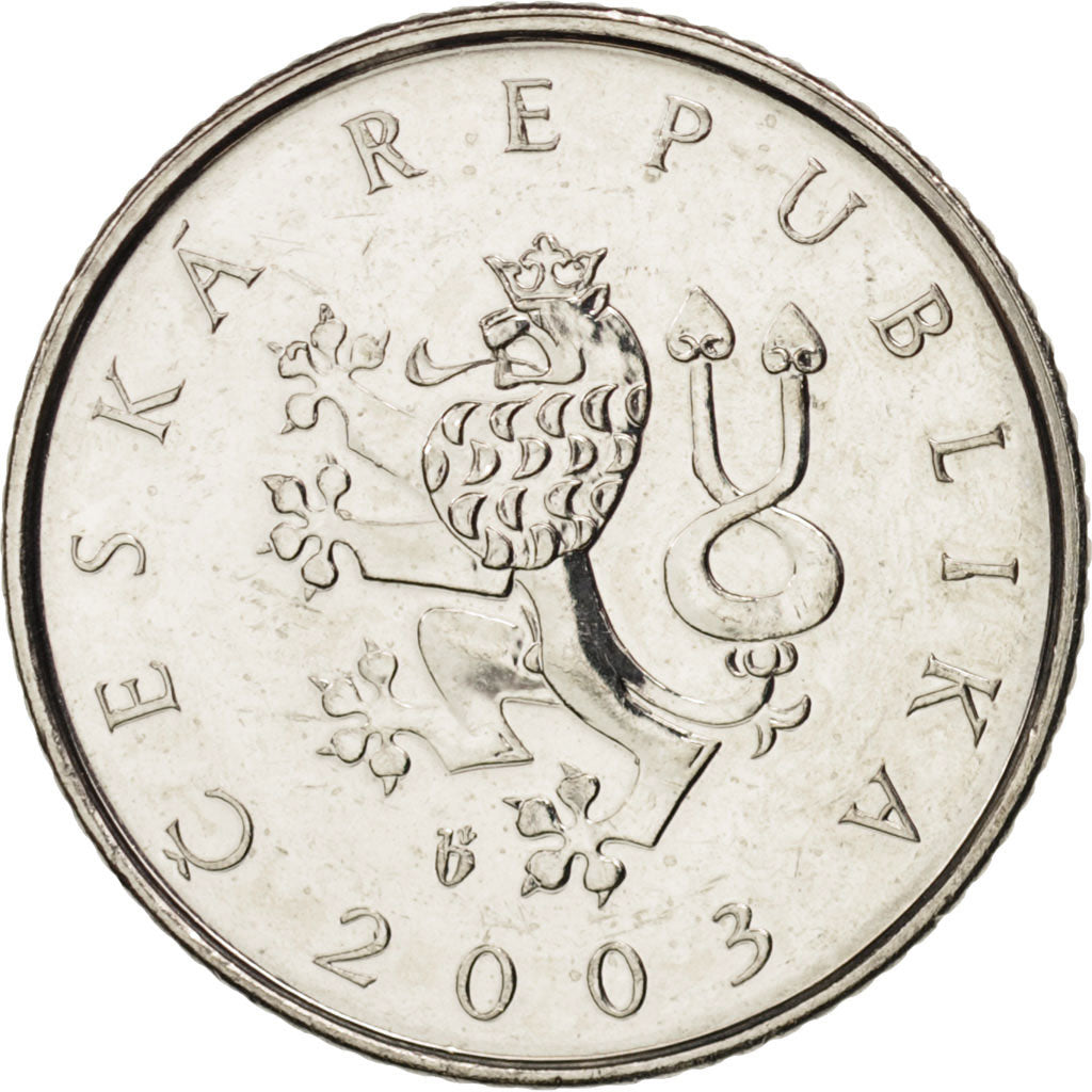 Monnaie, République Tchèque, Koruna, 2003, FDC, Nickel plated steel, KM:7