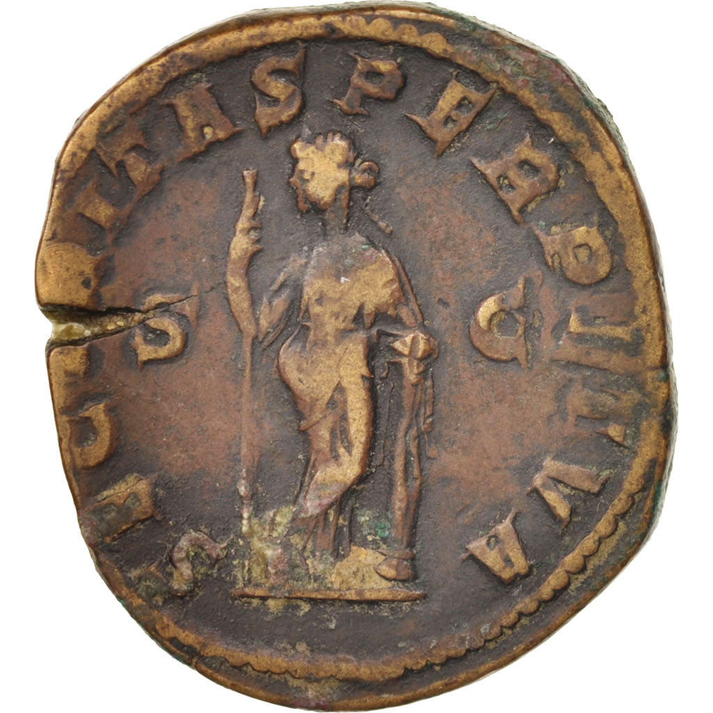 Moneta, Gordian III, Sesterzio, Rome, BB, Bronzo, RIC:336