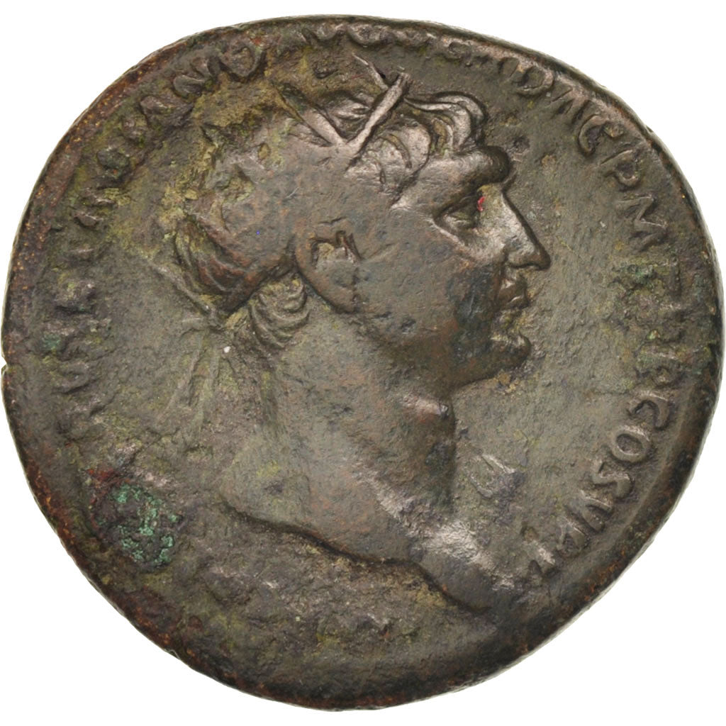 Coin, Trajan, Dupondius, Rome, VF(30-35), Bronze, RIC:494
