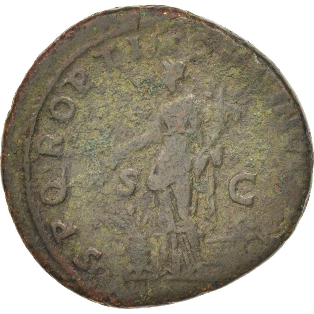 Coin, Trajan, Dupondius, Rome, VF(30-35), Bronze, RIC:494