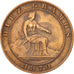Spanien, 10 Centimos, 1870, EF(40-45), Copper, KM:663