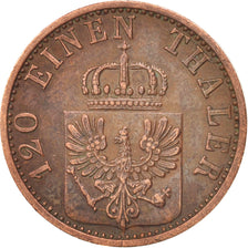 Moneda, Estados alemanes, PRUSSIA, Wilhelm I, 3 Pfennig, 1868, Cleves, EBC