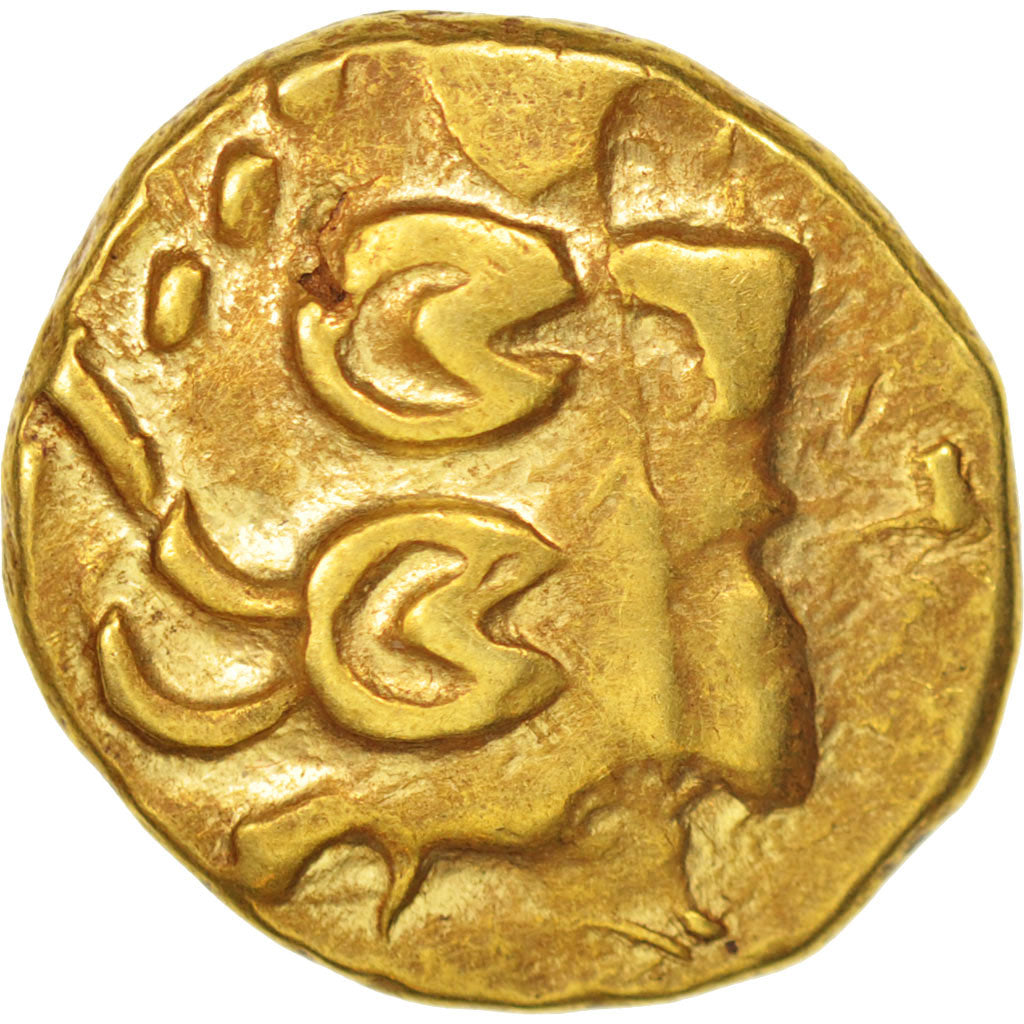 Ambiani, Area of Amiens, Stater, AU(50-53), Gold, Delestré:161
