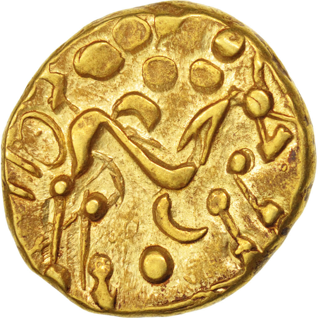 Ambiani, Area of Amiens, Stater, AU(50-53), Gold, Delestré:161