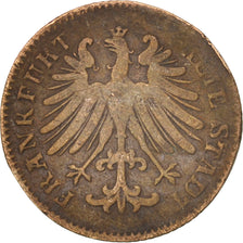Münze, Deutsch Staaten, FRANKFURT AM MAIN, 3 Kreuzer, 1853, S, Silber, KM:334