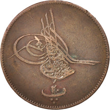 Coin, Egypt, Abdul Aziz, 20 Para, 1868, EF(40-45), Copper, KM:246