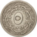 Egypt, Abdul Hamid II, 5/10 Qirsh, 1904, Misr, VF(30-35), Copper-nickel, KM:291