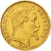 Frankreich, Napoléon III, 20 Francs, 1870, Strasbourg, AU(50-53), Gold, KM:801.2