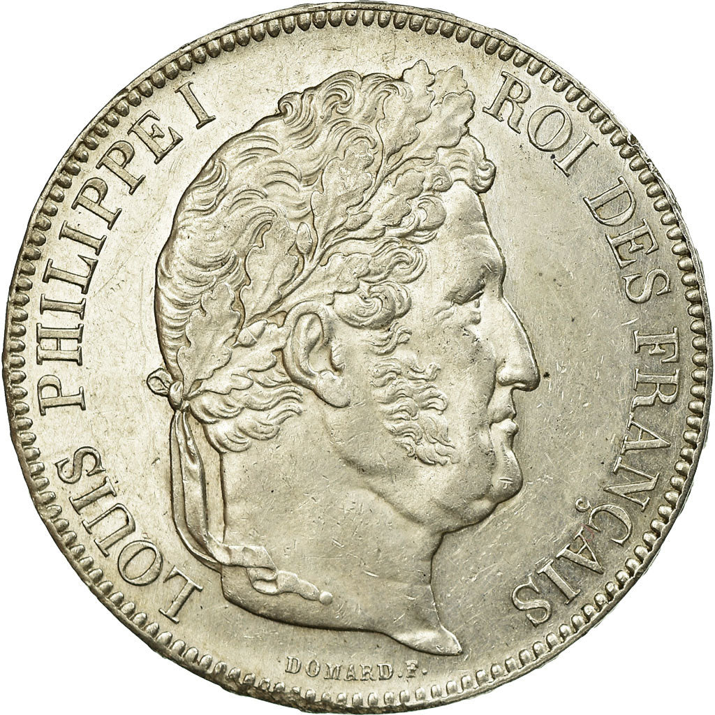 Monnaie, France, Louis-Philippe, 5 Francs, 1843, Rouen, SUP, Argent, Gadoury:678