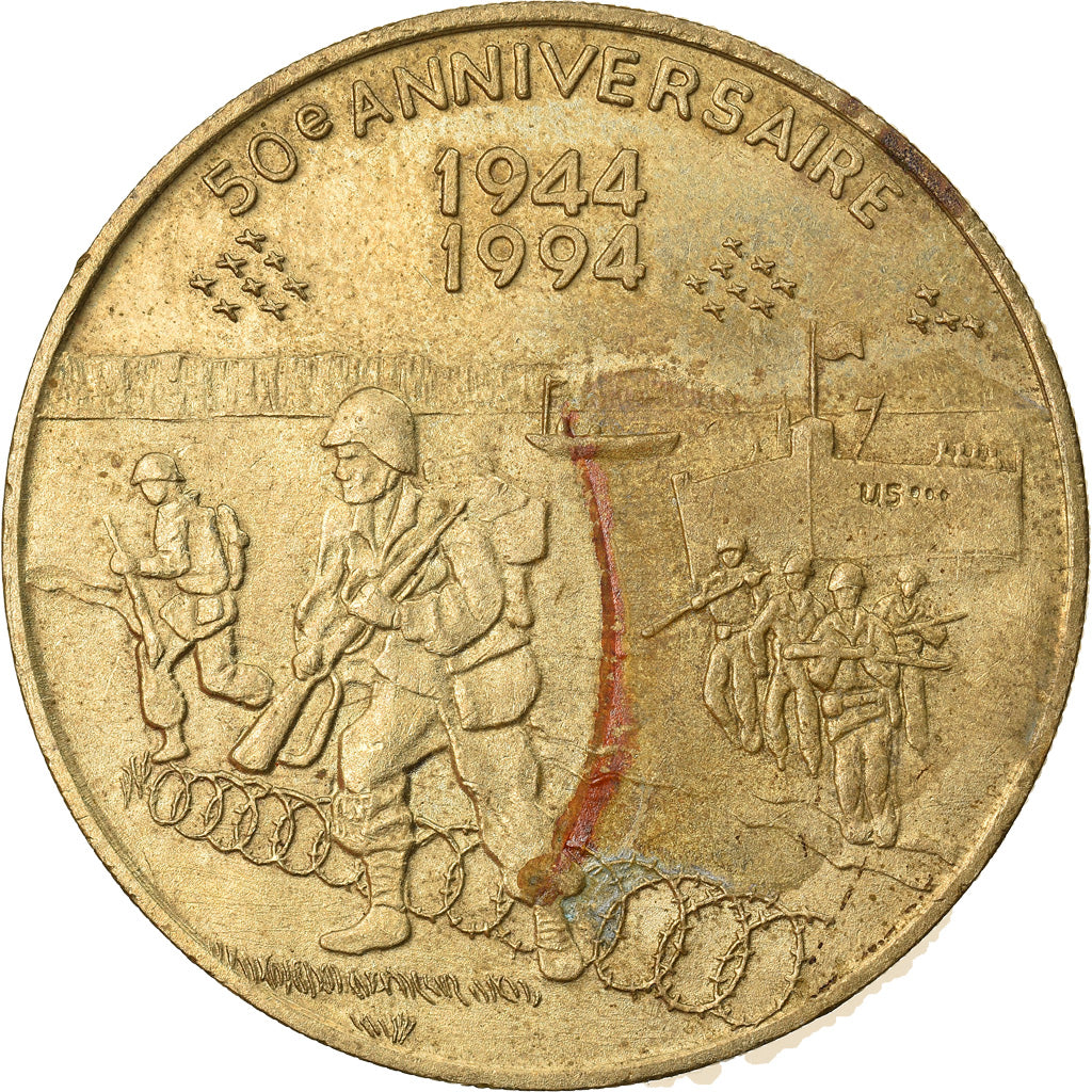 Francia, Token, 50ème Anniversaire du Débarquement, Jour J, Politics, Society