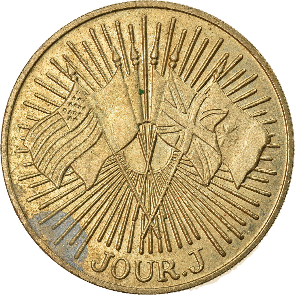 Francia, Token, 50ème Anniversaire du Débarquement, Jour J, Politics, Society