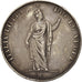 Munten, Italiaanse staten, LOMBARDY-VENETIA, 5 Lire, 1848, Milan, ZF, Zilver