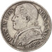 Coin, ITALIAN STATES, PAPAL STATES, Pius IX, 2 Lire, 1867, Rome, EF(40-45)