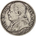 Moneta, DEPARTAMENTY WŁOSKIE, PAPAL STATES, Pius IX, 2 Lire, 1867, Rome