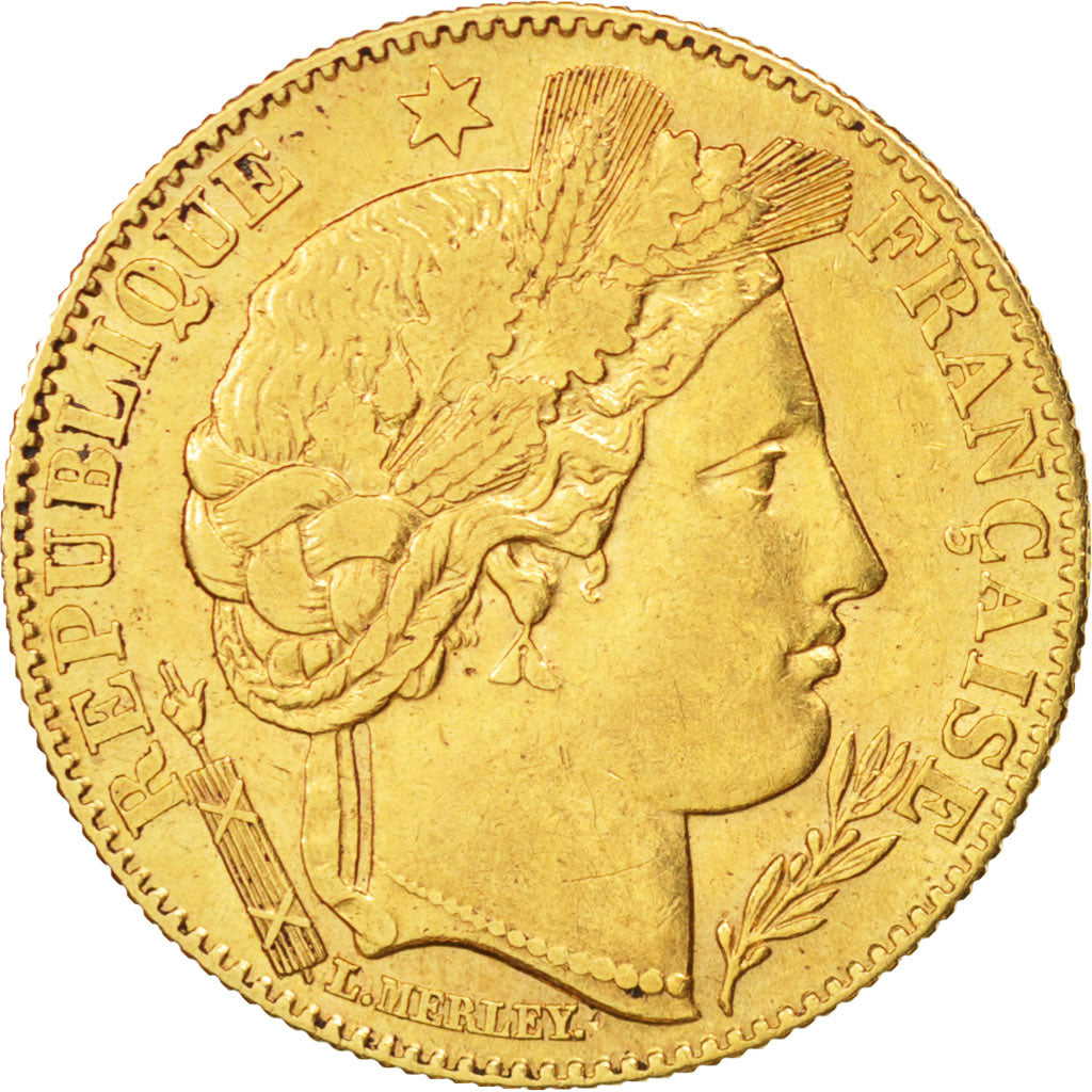 France, Cérès, 10 Francs, 1899, Paris, EF(40-45), Gold, KM:830, Gadoury:1016