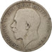 Great Britain, George V, 1/2 Crown, 1921, F(12-15), Silver, KM:818.1a