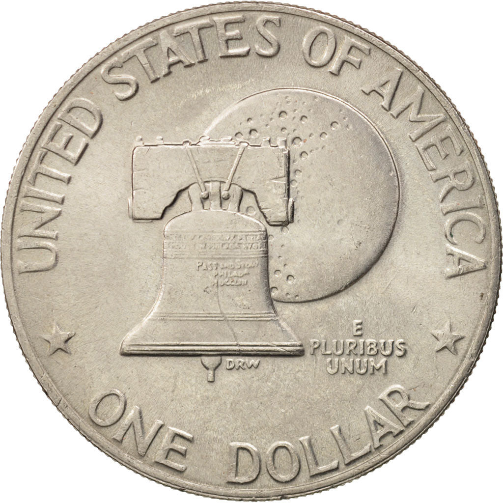 Coin, United States, Eisenhower Dollar, Dollar, 1976, U.S. Mint, Philadelphia