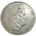 FRANCE, Louis-Philippe, 5 Francs, 1845, Lille, KM #749.13, EF(40-45), Silver,...