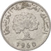 Coin, Tunisia, 5 Millim, 1960, EF(40-45), Aluminum, KM:282