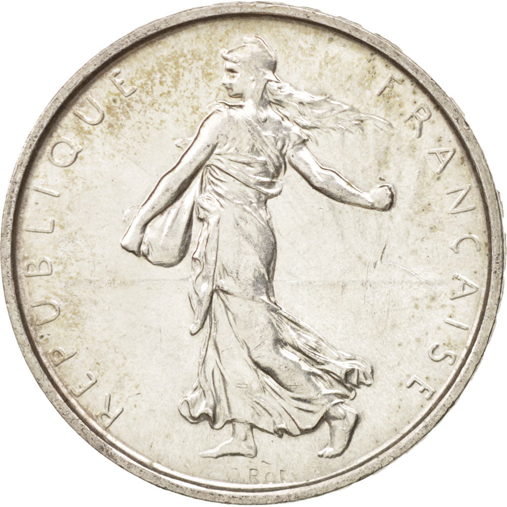 Monnaie, France, Semeuse, 5 Francs, 1969, SPL, Argent, KM:926, Gadoury:770