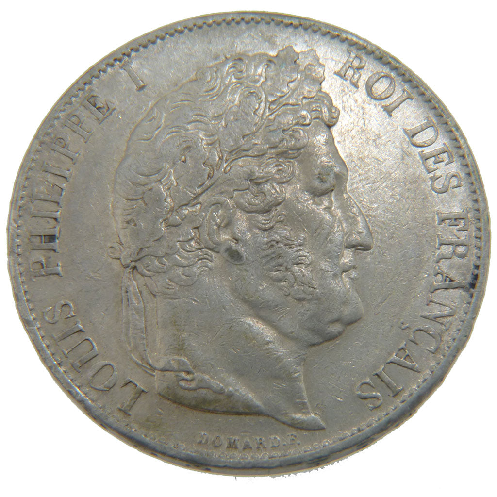 Louis Philippe Ier, 5 Francs Second Type