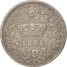 Italy, Umberto I, 20 Centesimi, 1896, Berlin, EF(40-45), Copper-nickel, KM:28.1