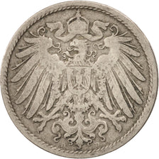 Coin, GERMANY - EMPIRE, Wilhelm II, 10 Pfennig, 1899, Munich, VF(30-35)
