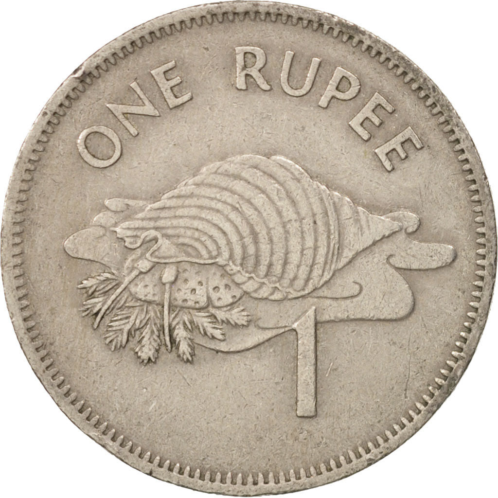 Monnaie, Seychelles, Rupee, 1982, British Royal Mint, TTB, Copper-nickel