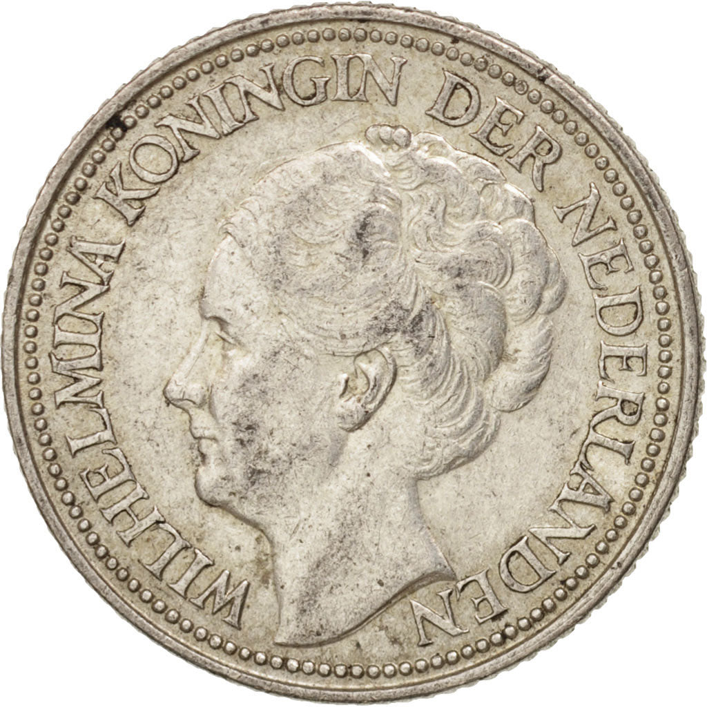 Moneta, Paesi Bassi, Wilhelmina I, 25 Cents, 1940, BB+, Argento, KM:164