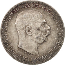Austria, Franz Joseph I, Corona, 1916, EF(40-45), Silver, KM:2820