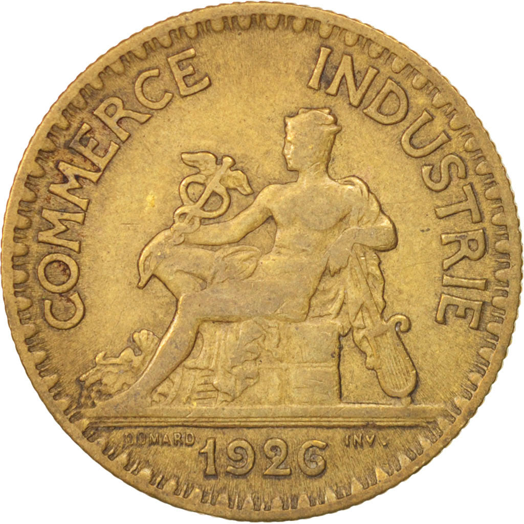 Moneta, Francia, Chambre de commerce, 2 Francs, 1926, Paris, BB