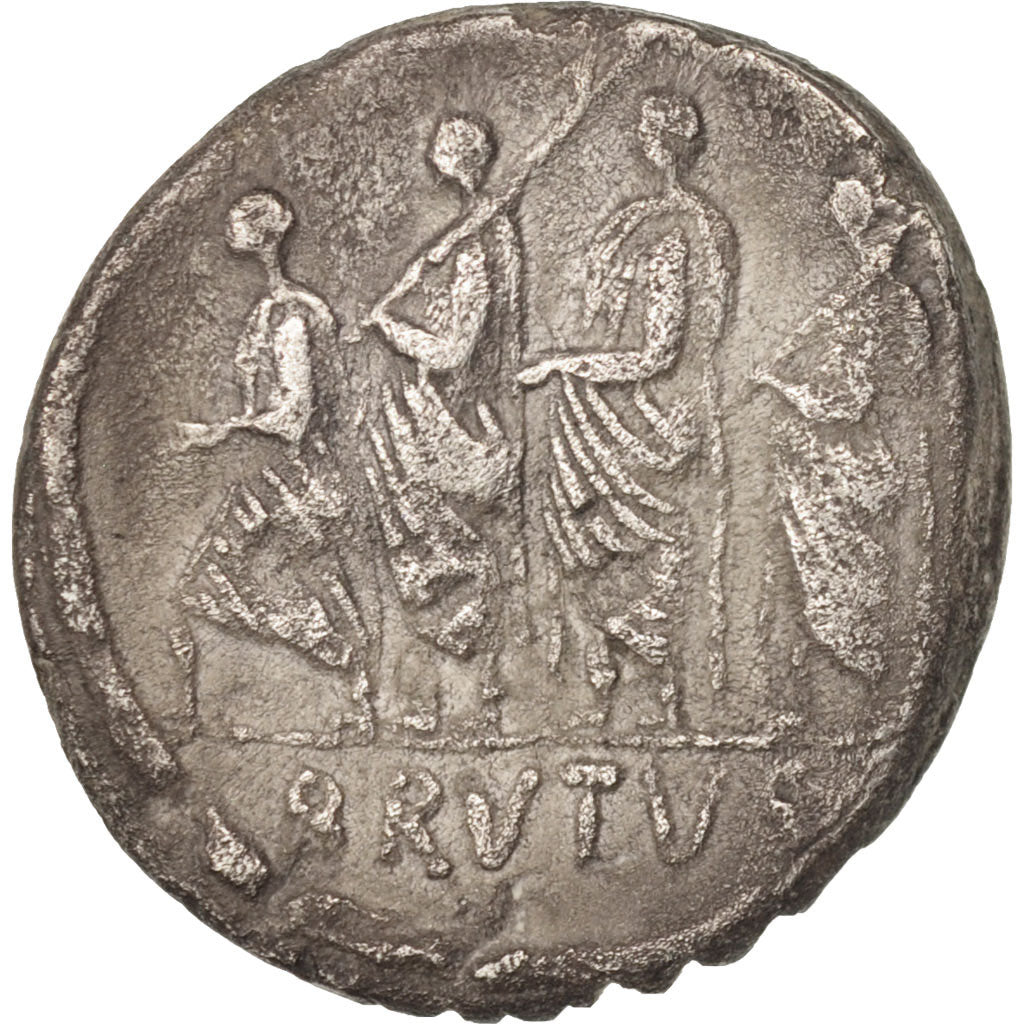 Marcus Junius Brutus, Denarius, Rome, EF(40-45), Silver, Crawford:433/1