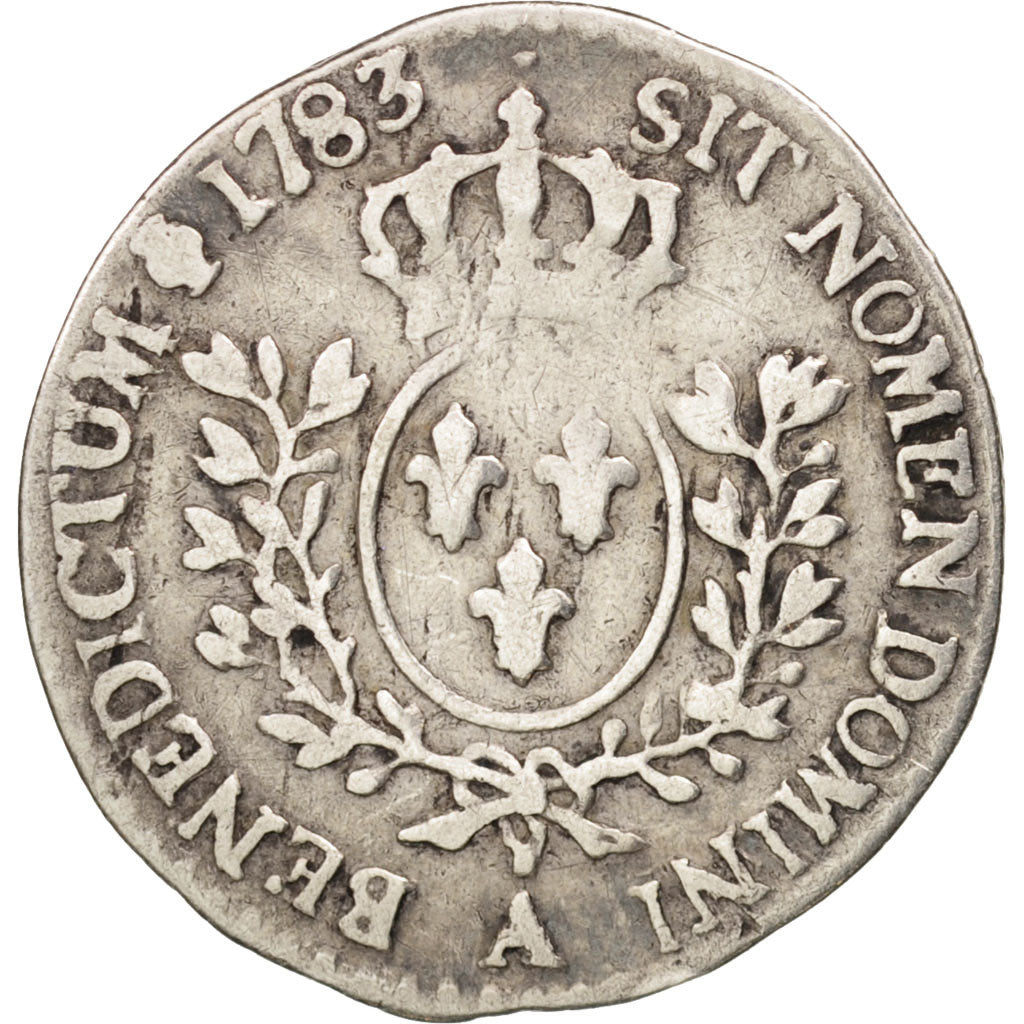 Munten, Frankrijk, Louis XV, 1/20 Écu (6 sols), 6 Sols, 1/20 ECU, 1783, Paris