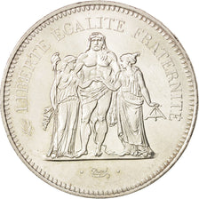 France, Hercule, 50 Francs, 1975, Paris, MS(65-70), Silver, KM:941.1