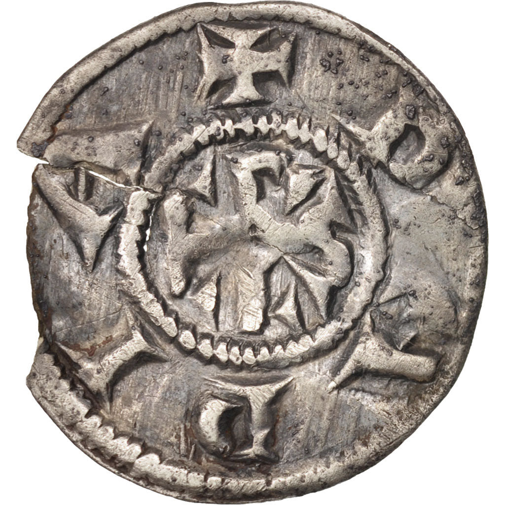 France, Charlemagne, Denier, Pavie, TTB, Argent, Depeyrot:780E