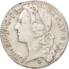 France, Louis XV, 1/2 Écu au bandeau, 1747, Lille, EF(40-45), Silver, KM:516.21