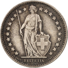 Coin, Switzerland, 1/2 Franc, 1950, Bern, AU(50-53), Silver, KM:23