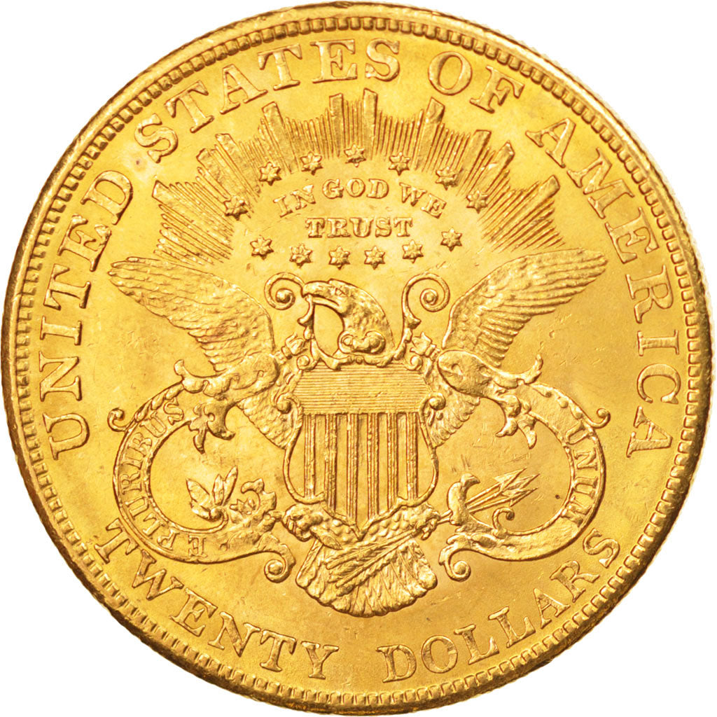 États-Unis, Liberty Head, $20, 1904, Philadelphia, SPL, KM:74.3