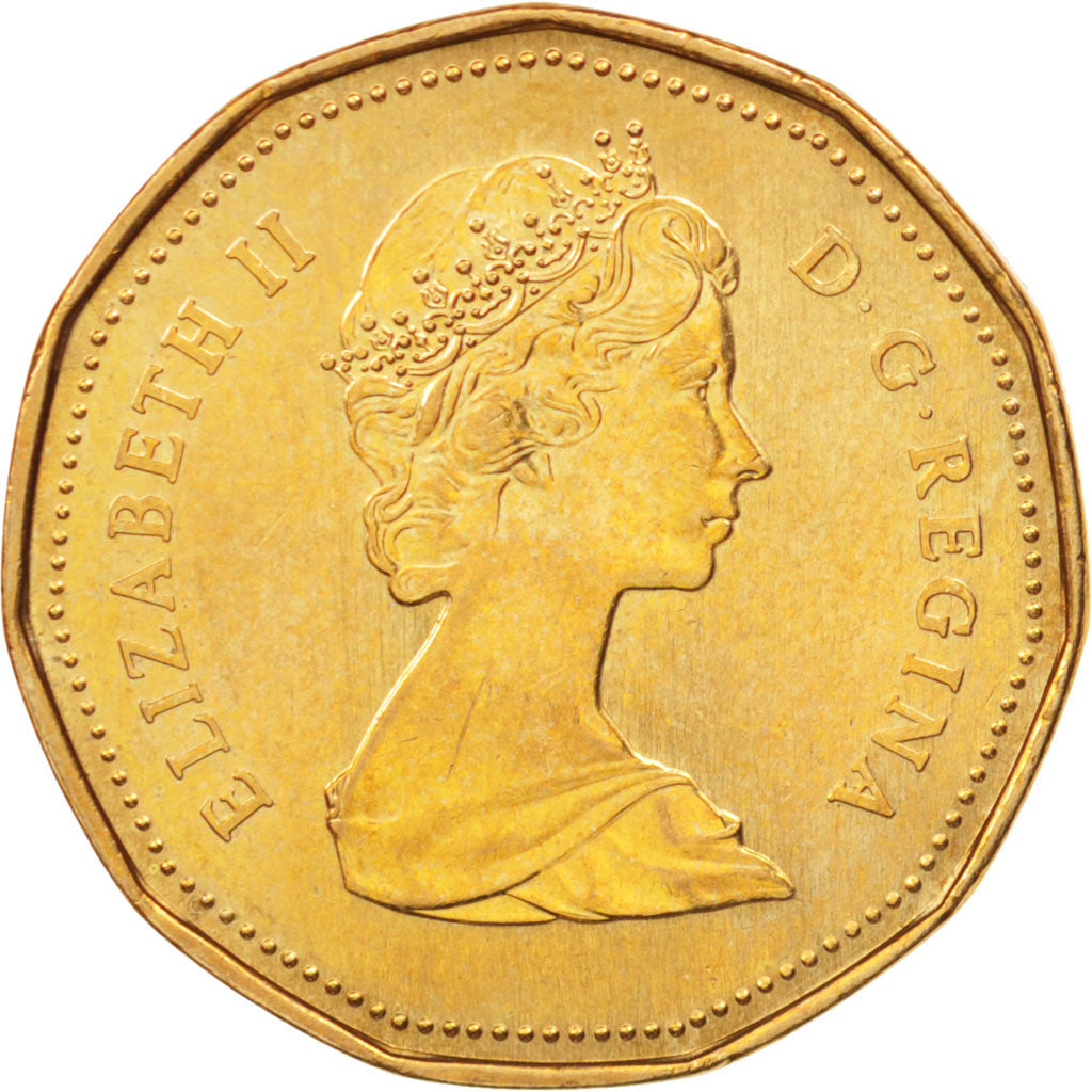 Moneda, Canadá, Elizabeth II, Dollar, 1987, Royal Canadian Mint, Ottawa, SC