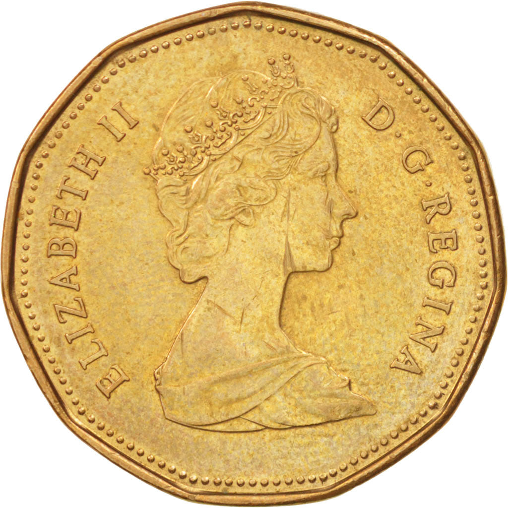 Coin, Canada, Elizabeth II, Dollar, 1988, Royal Canadian Mint, Ottawa