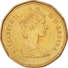 Coin, Canada, Elizabeth II, Dollar, 1988, Royal Canadian Mint, Ottawa