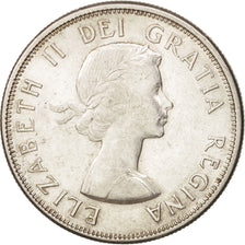 Monnaie, Canada, Elizabeth II, 50 Cents, 1964, Royal Canadian Mint, Ottawa