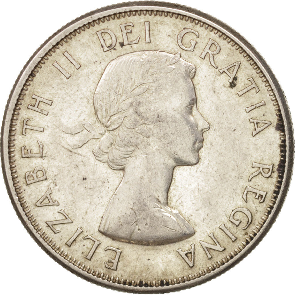 Monnaie, Canada, Elizabeth II, 50 Cents, 1964, Royal Canadian Mint, Ottawa