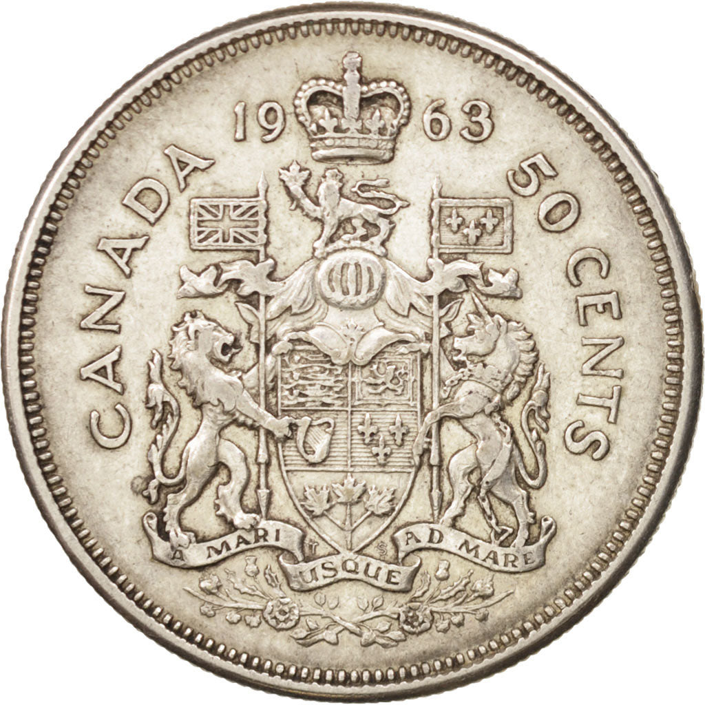 Canada, Elizabeth II, Dollar, 1963, Ottawa, EF(40-45), Silver, KM:54