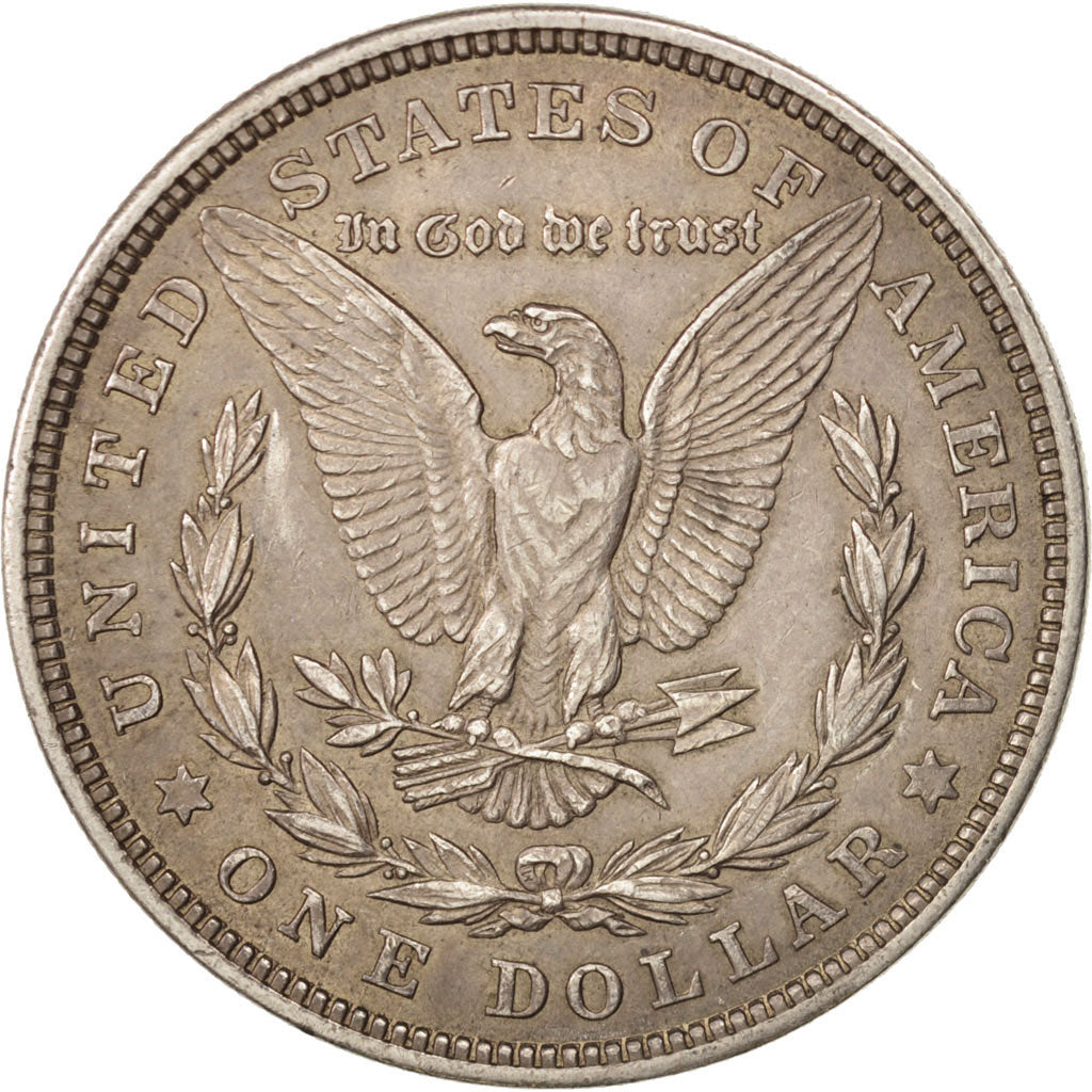 United States, Morgan Dollar, 1921, Philadelphia, AU(50-53), Silver, KM:110