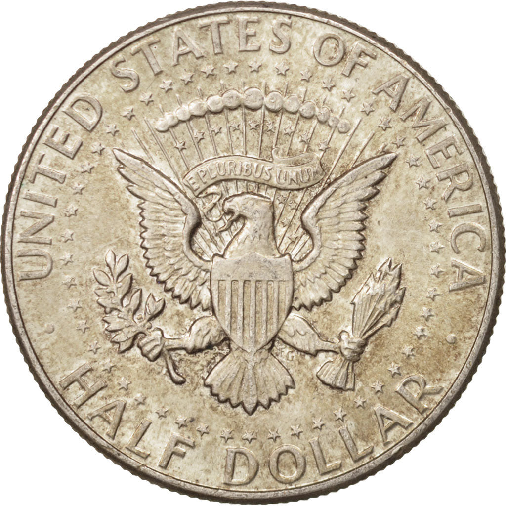 Coin, United States, Kennedy Half Dollar, Half Dollar, 1964, U.S. Mint