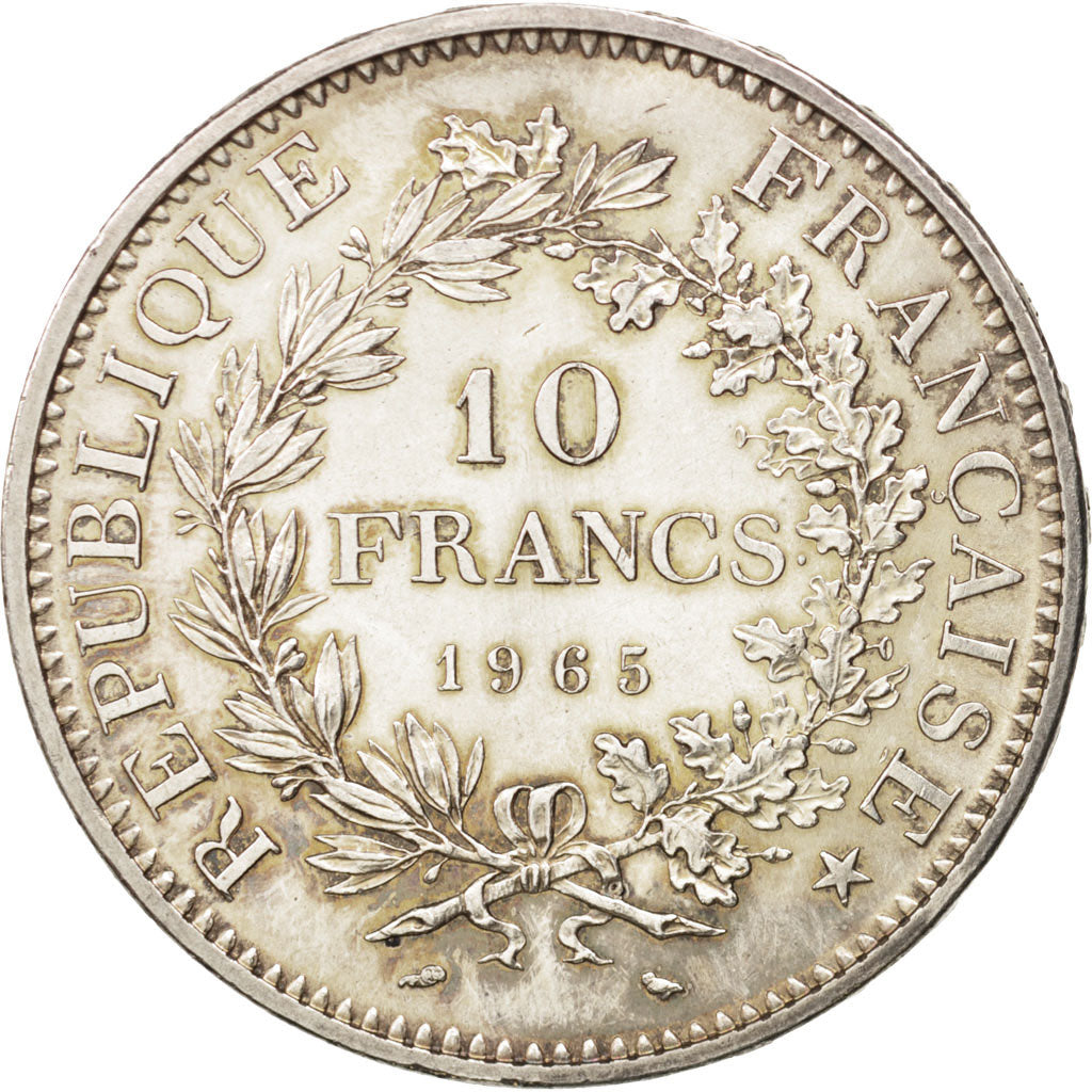 France, Hercule, 10 Francs, 1965, Paris, SPL, Argent, KM:932, Gadoury:813