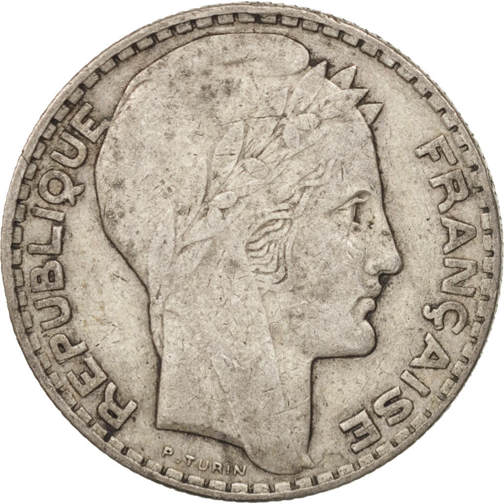 Coin, France, Turin, 10 Francs, 1931, Paris, VF(30-35), Silver, KM:878