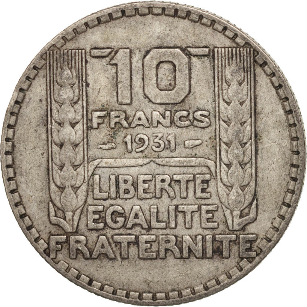 Coin, France, Turin, 10 Francs, 1931, Paris, VF(30-35), Silver, KM:878